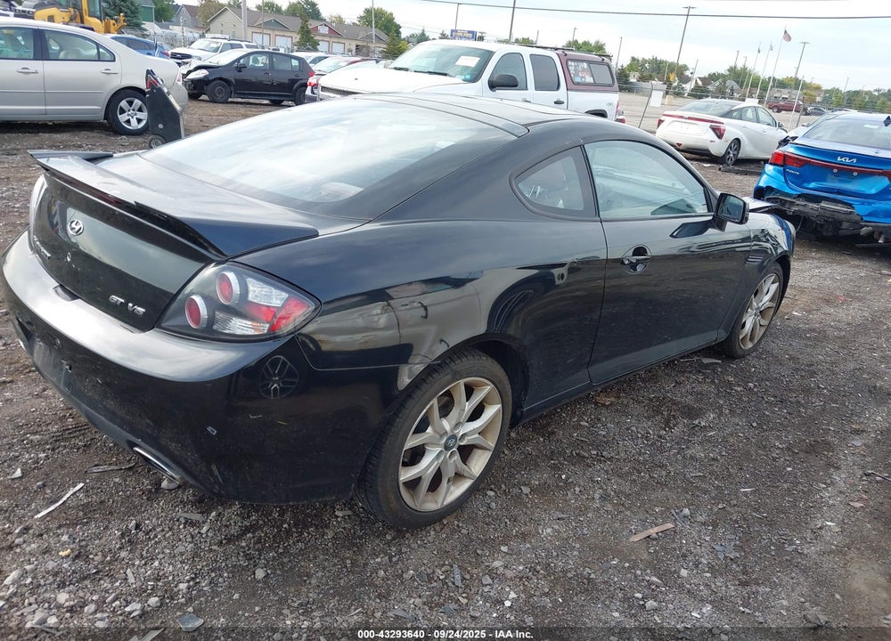 2008 HYUNDAI TIBURON GT/GT LIMITED/SE VIN: KMHHN66FX8U268394