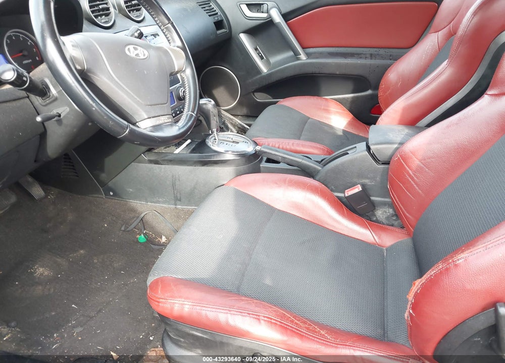 2008 HYUNDAI TIBURON GT/GT LIMITED/SE VIN: KMHHN66FX8U268394