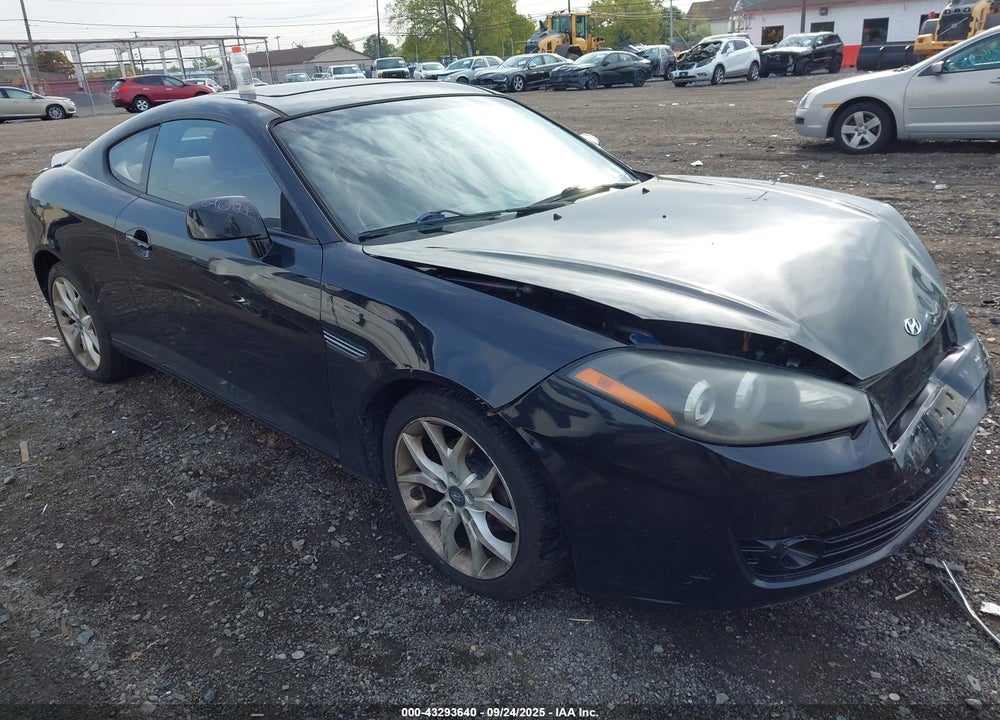 2008 HYUNDAI TIBURON GT/GT LIMITED/SE VIN: KMHHN66FX8U268394