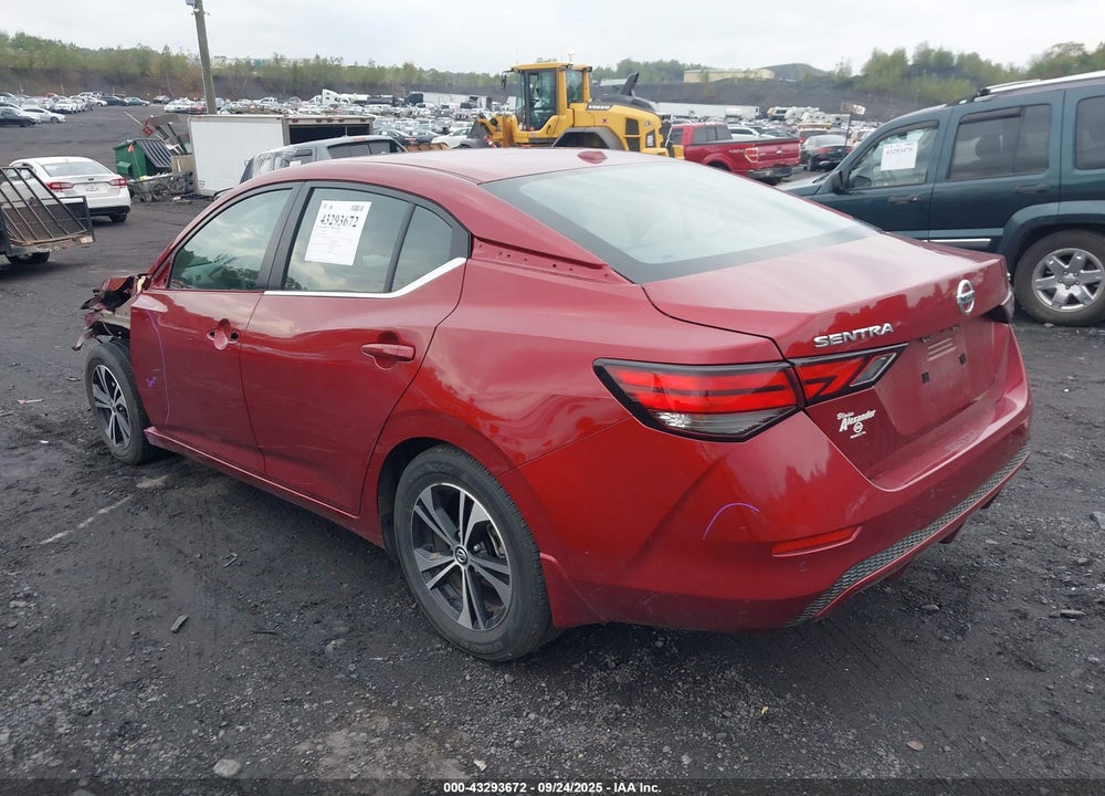 2021 NISSAN SENTRA SV XTRONIC CVT VIN: 3N1AB8CV1MY228916