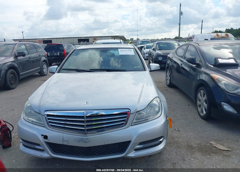 2013 MERCEDES-BENZ C 250 VIN: WDDGF4HB6DR294327