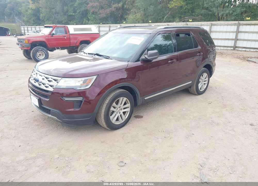 2018 FORD EXPLORER XLT VIN: 1FM5K8D89JGC53160