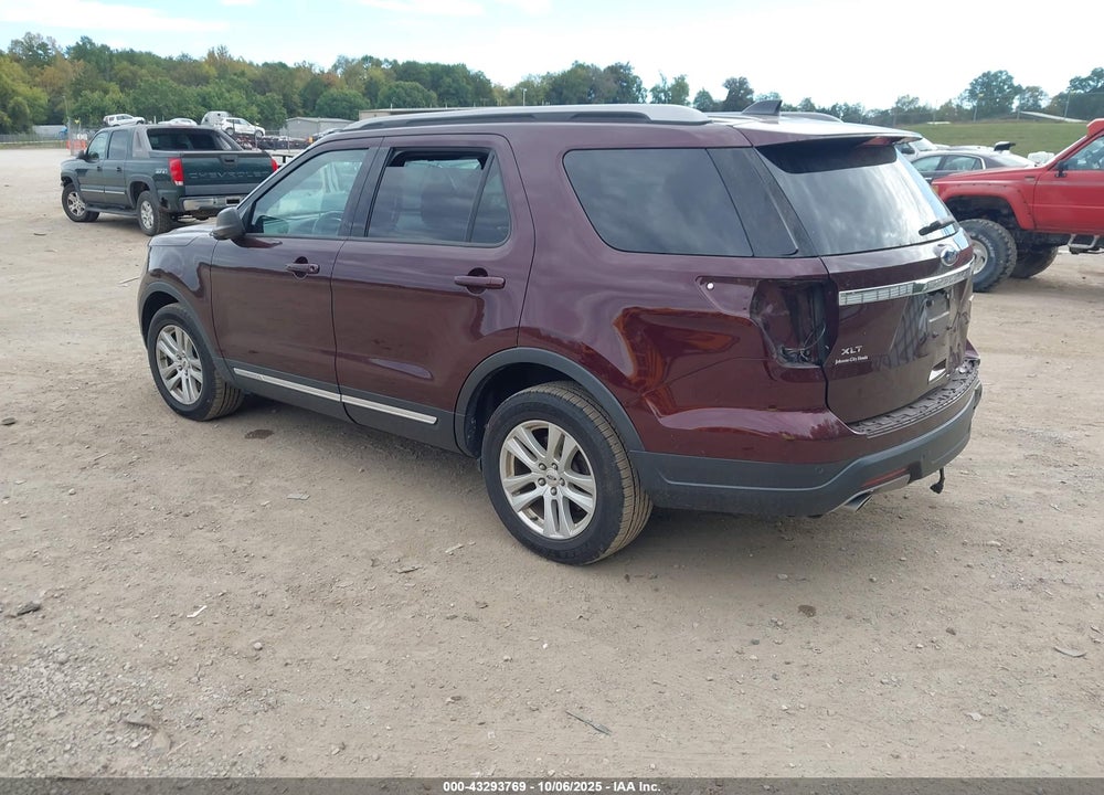 2018 FORD EXPLORER XLT VIN: 1FM5K8D89JGC53160