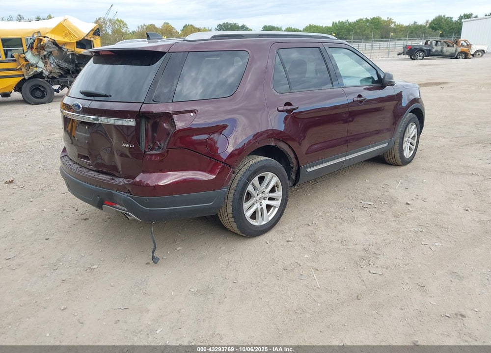 2018 FORD EXPLORER XLT VIN: 1FM5K8D89JGC53160