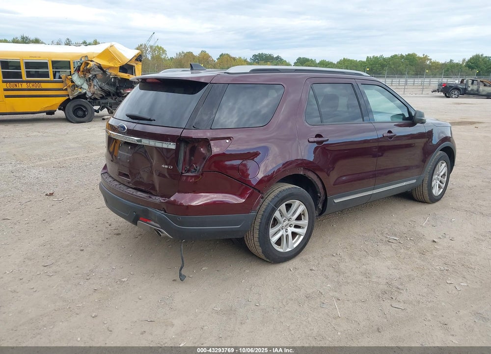 2018 FORD EXPLORER XLT VIN: 1FM5K8D89JGC53160