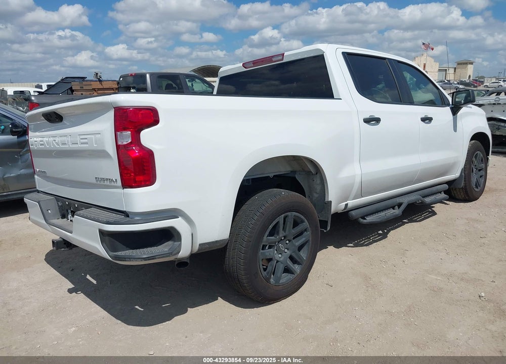 2025 CHEVROLET SILVERADO 1500 2WD SHORT BED CUSTOM VIN: 1GCPABEK3SZ218255