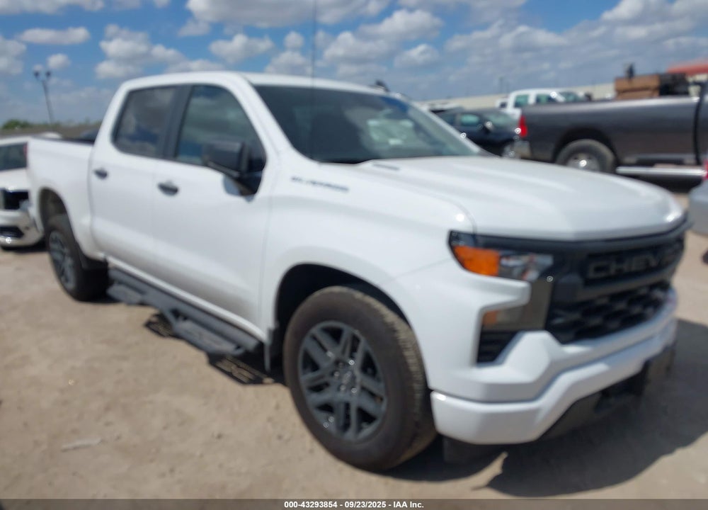 2025 CHEVROLET SILVERADO 1500 2WD SHORT BED CUSTOM VIN: 1GCPABEK3SZ218255