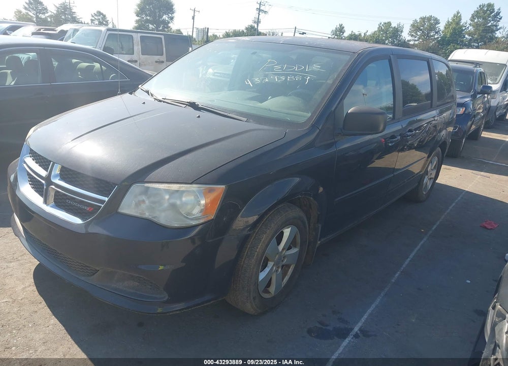2013 DODGE GRAND CARAVAN SE VIN: 2C4RDGBG1DR601010