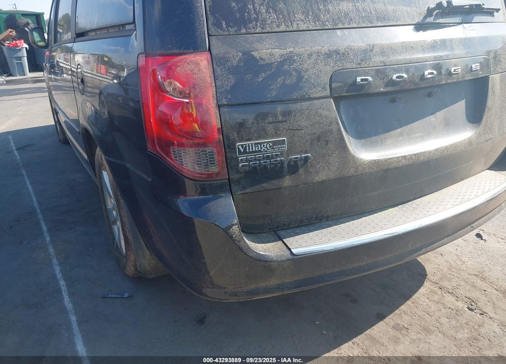2013 DODGE GRAND CARAVAN SE VIN: 2C4RDGBG1DR601010