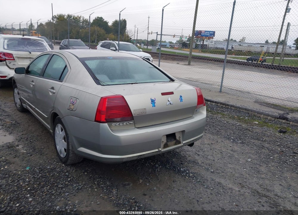 2005 MITSUBISHI GALANT ES/SE VIN: 4A3AB36F35E064214