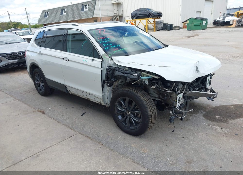 2022 VOLKSWAGEN TIGUAN 2.0T SE VIN: 3VV2B7AX8NM034006