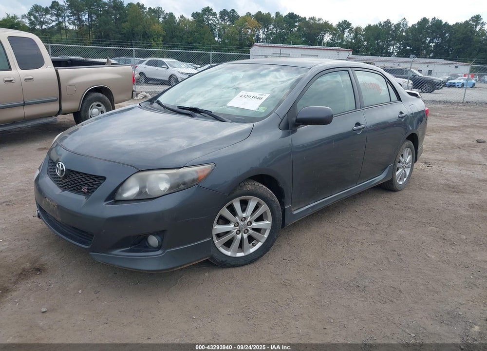 2010 TOYOTA COROLLA S VIN: 2T1BU4EE8AC291136