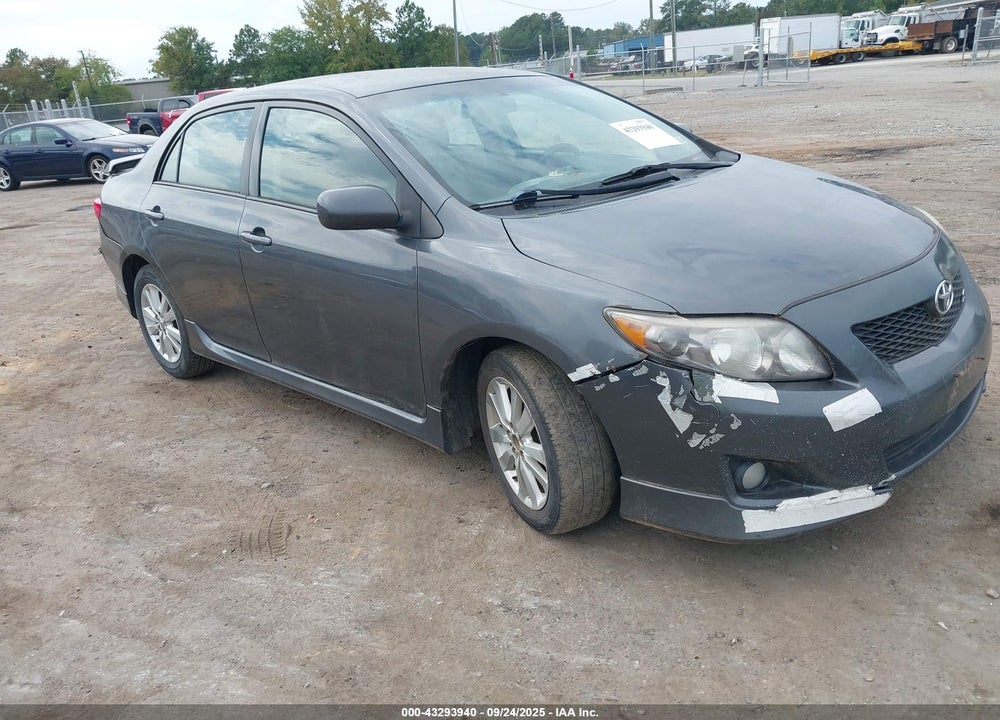 2010 TOYOTA COROLLA S VIN: 2T1BU4EE8AC291136