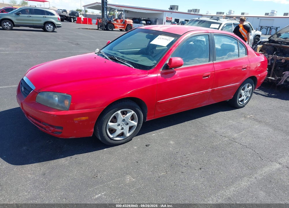 2004 HYUNDAI ELANTRA GLS/GT VIN: KMHDN46D64U827242