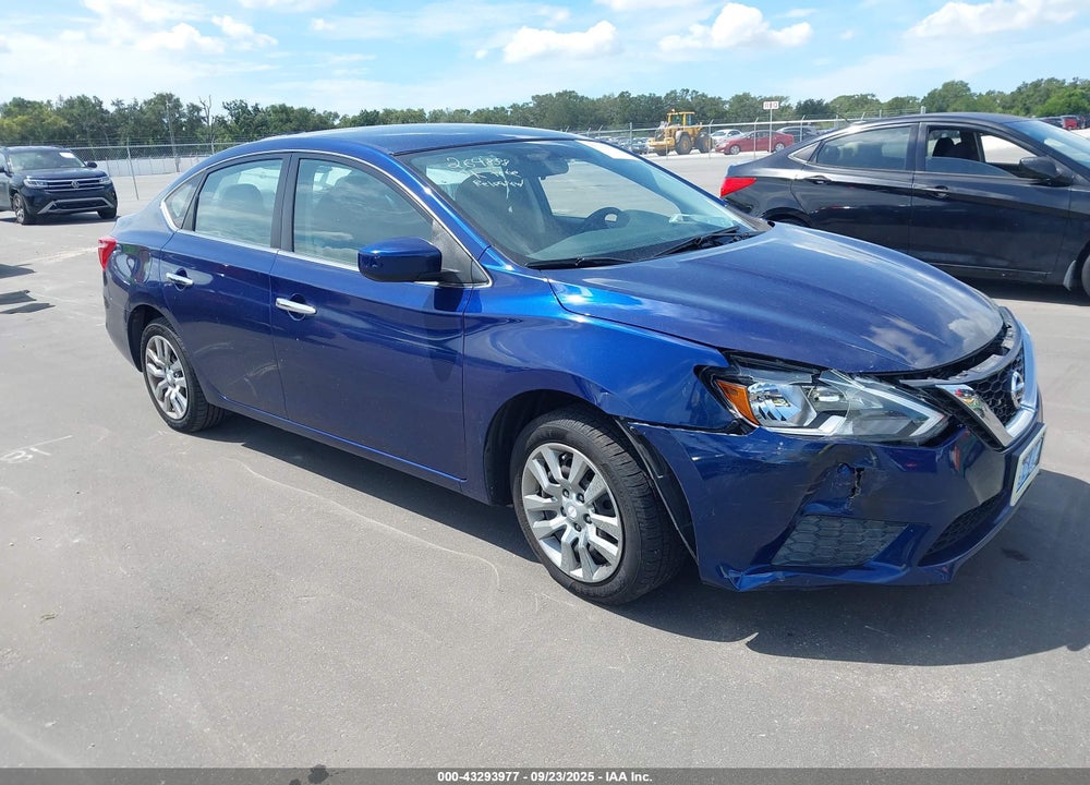 2019 NISSAN SENTRA S VIN: 3N1AB7AP6KY264838