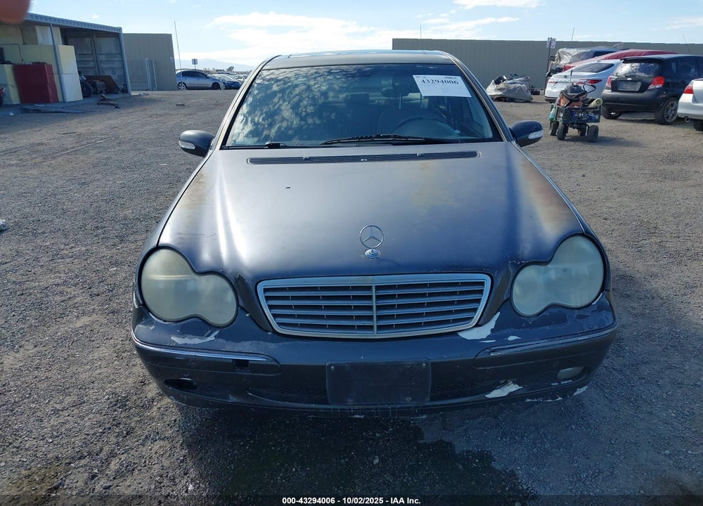 2001 MERCEDES-BENZ C 240 VIN: WDBRF61J61F075735