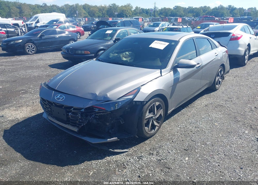 2021 HYUNDAI ELANTRA LIMITED VIN: KMHLP4AG6MU138986