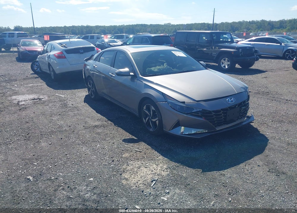 2021 HYUNDAI ELANTRA LIMITED VIN: KMHLP4AG6MU138986