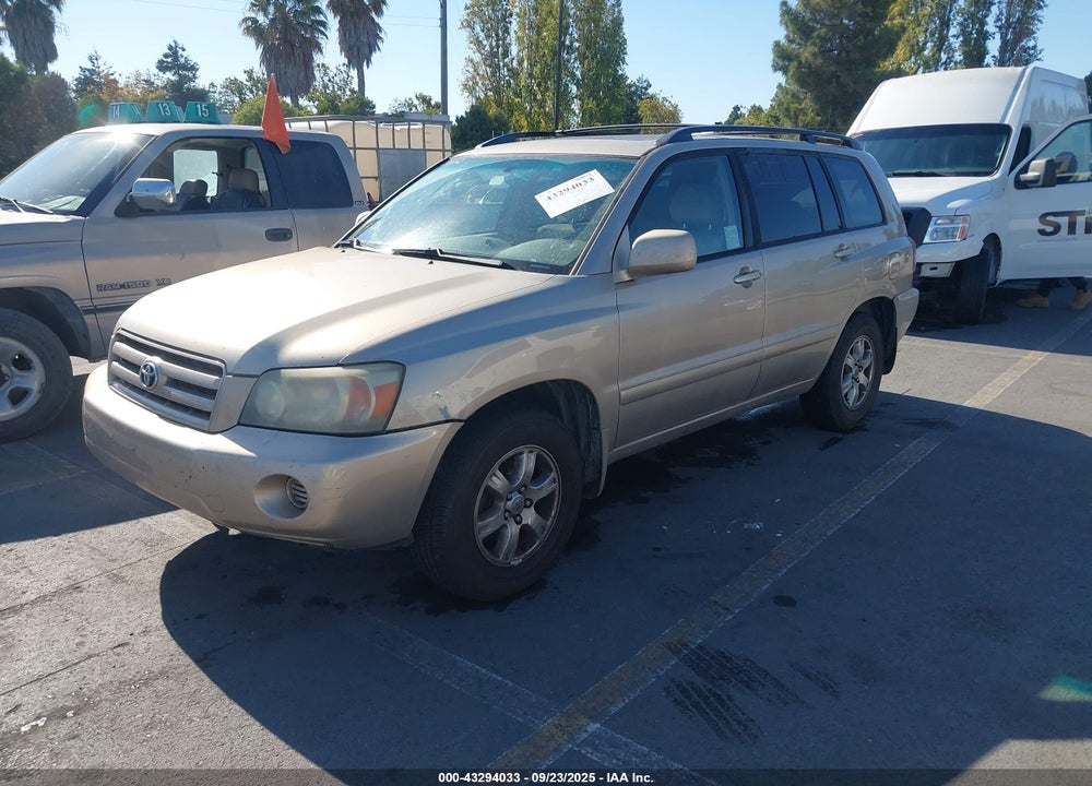 2004 TOYOTA HIGHLANDER V6 VIN: JTEDP21A140010800