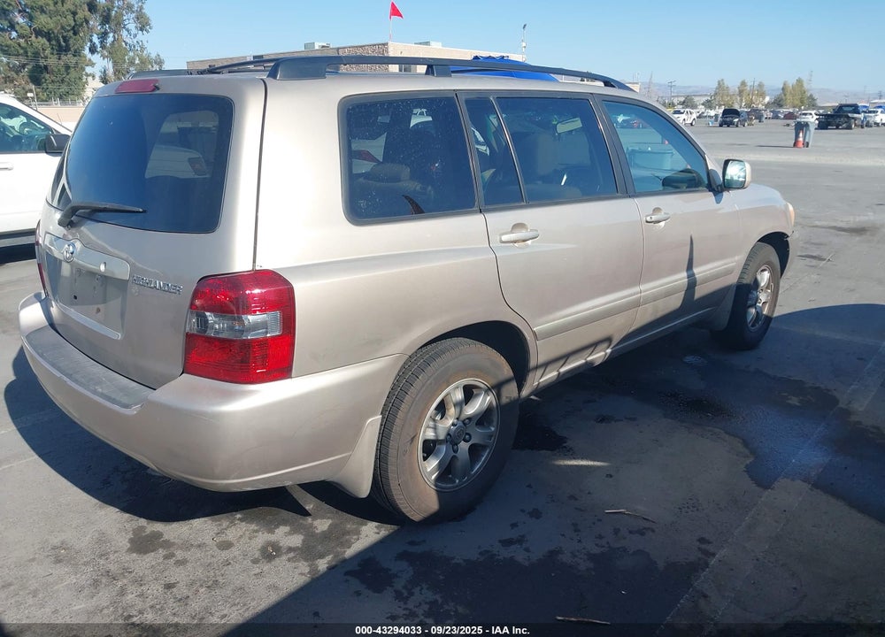 2004 TOYOTA HIGHLANDER V6 VIN: JTEDP21A140010800