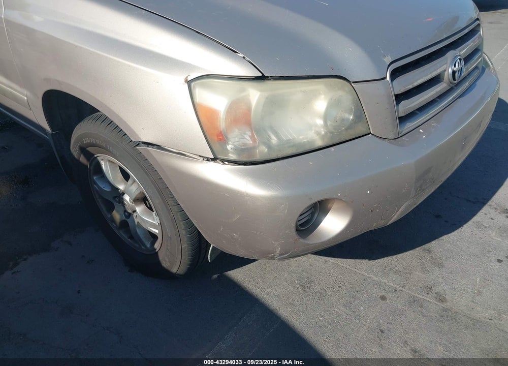 2004 TOYOTA HIGHLANDER V6 VIN: JTEDP21A140010800