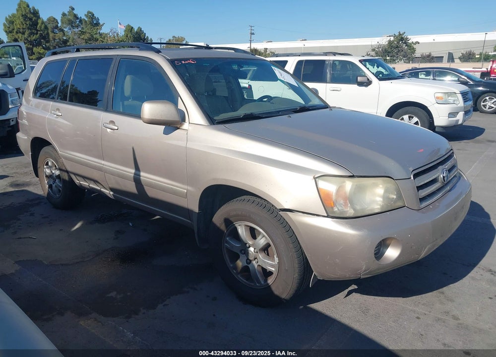 2004 TOYOTA HIGHLANDER V6 VIN: JTEDP21A140010800