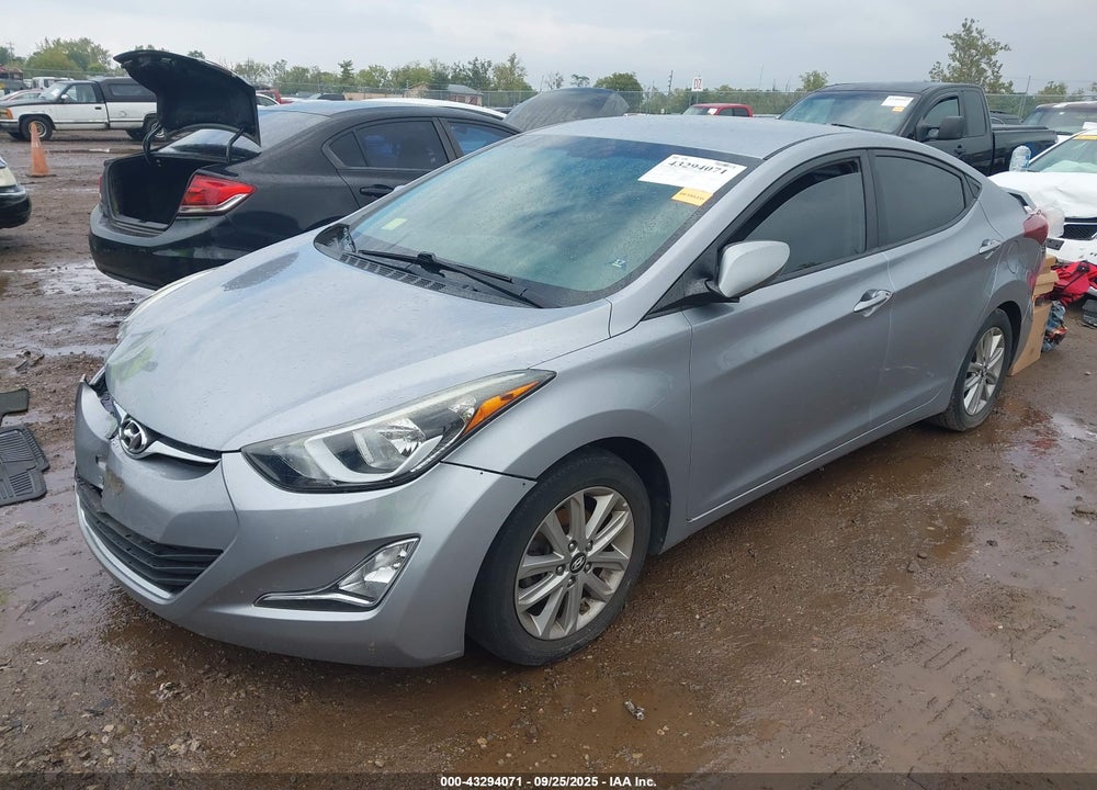 2016 HYUNDAI ELANTRA SE VIN: 5NPDH4AE6GH778862