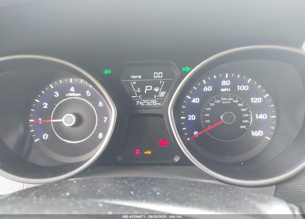 2016 HYUNDAI ELANTRA SE VIN: 5NPDH4AE6GH778862