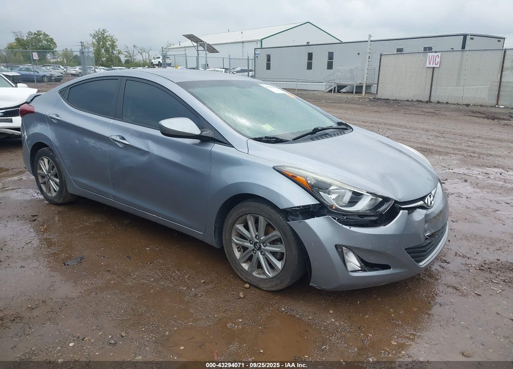 2016 HYUNDAI ELANTRA SE VIN: 5NPDH4AE6GH778862