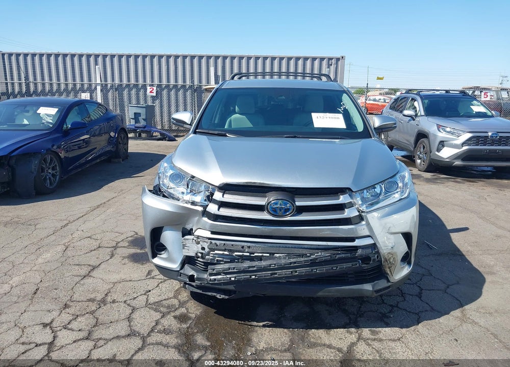2017 TOYOTA HIGHLANDER HYBRID VIN: 5TDBGRFH3HS032424