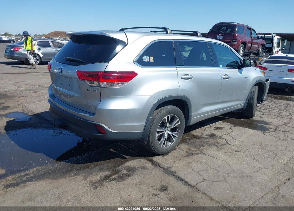 2017 TOYOTA HIGHLANDER HYBRID VIN: 5TDBGRFH3HS032424