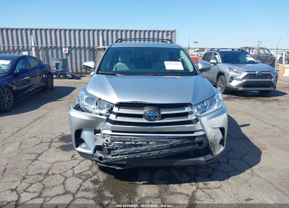 2017 TOYOTA HIGHLANDER HYBRID VIN: 5TDBGRFH3HS032424