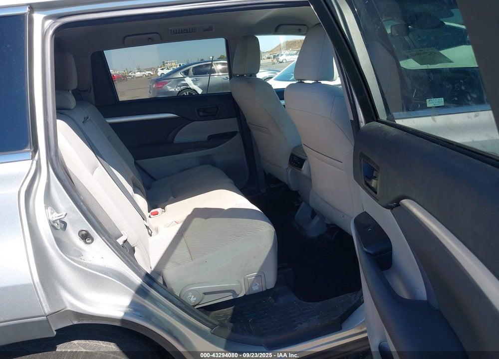 2017 TOYOTA HIGHLANDER HYBRID VIN: 5TDBGRFH3HS032424