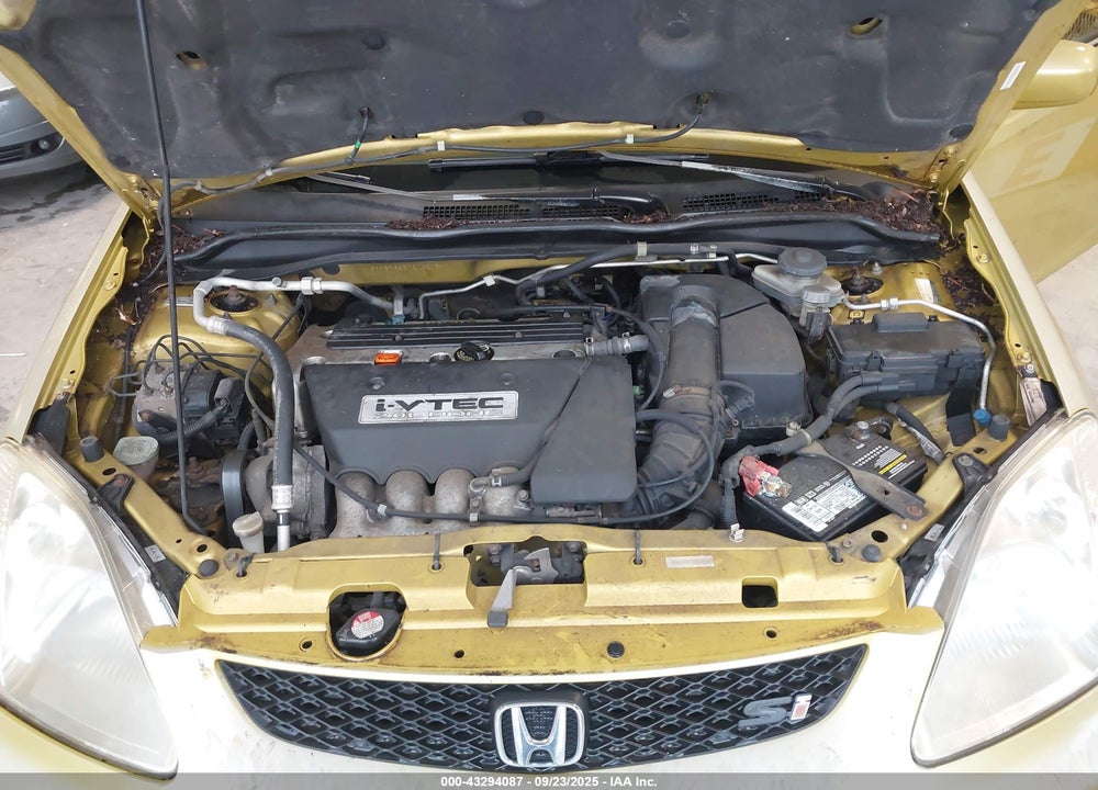 2002 HONDA CIVIC SI VIN: SHHEP33592U301590