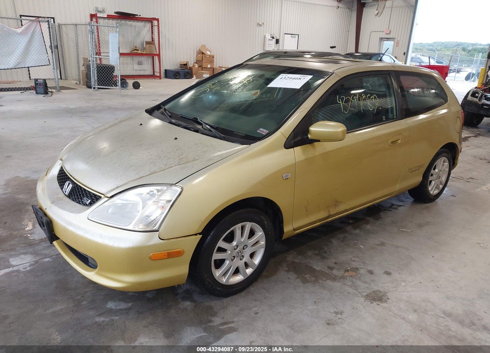2002 HONDA CIVIC SI VIN: SHHEP33592U301590