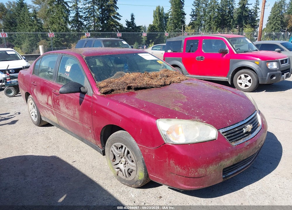 2007 CHEVROLET MALIBU LS VIN: 1G1ZS58F07F215661