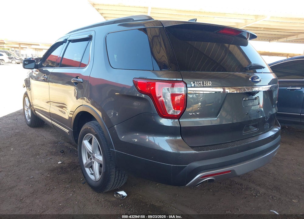2017 FORD EXPLORER VIN: 1FM5K8D84HGD03487