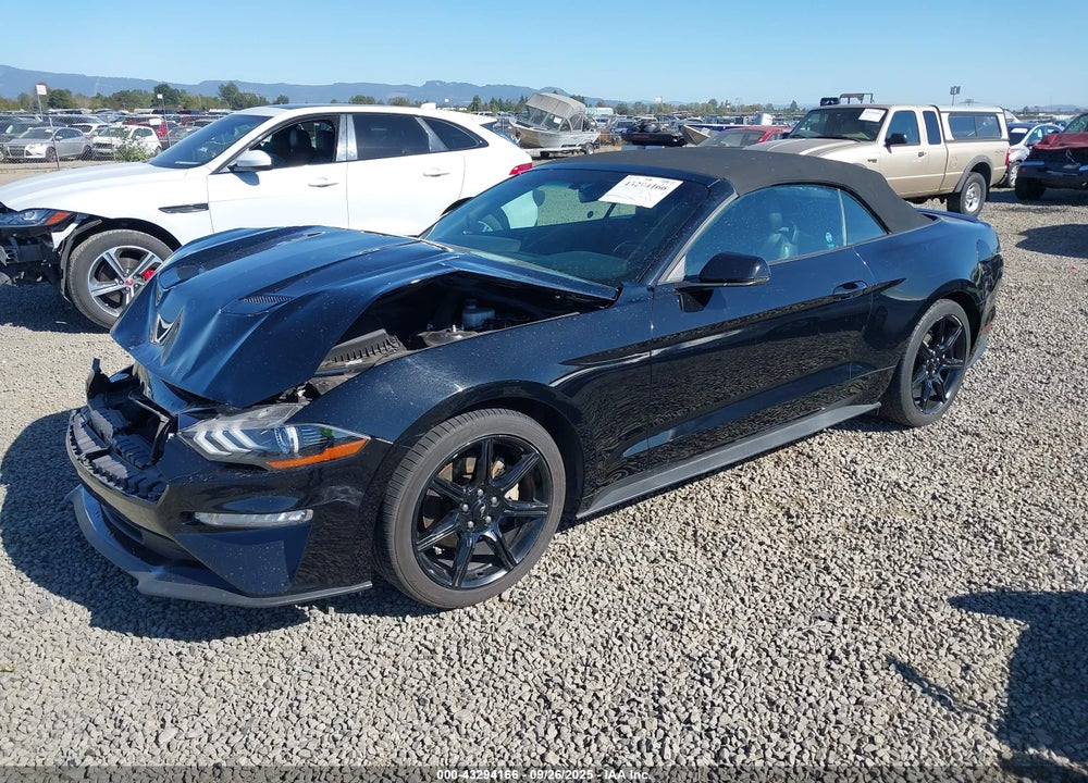 2018 FORD MUSTANG ECOBOOST PREMIUM VIN: 1FATP8UH8J5124504