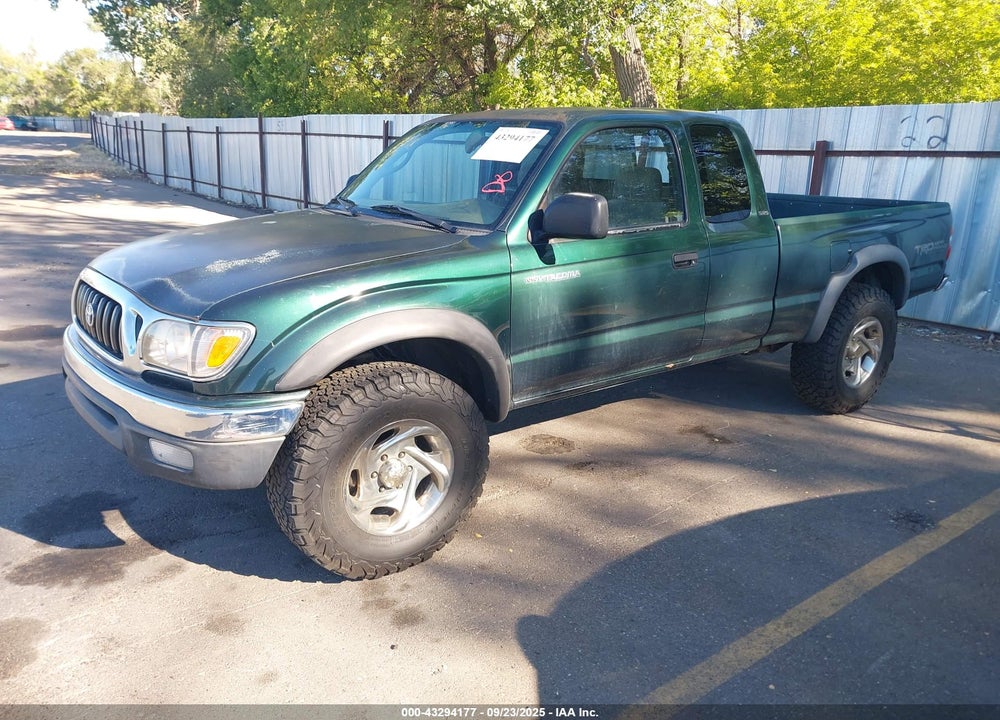 2001 TOYOTA TACOMA BASE V6 VIN: 5TEWN72N41Z736504