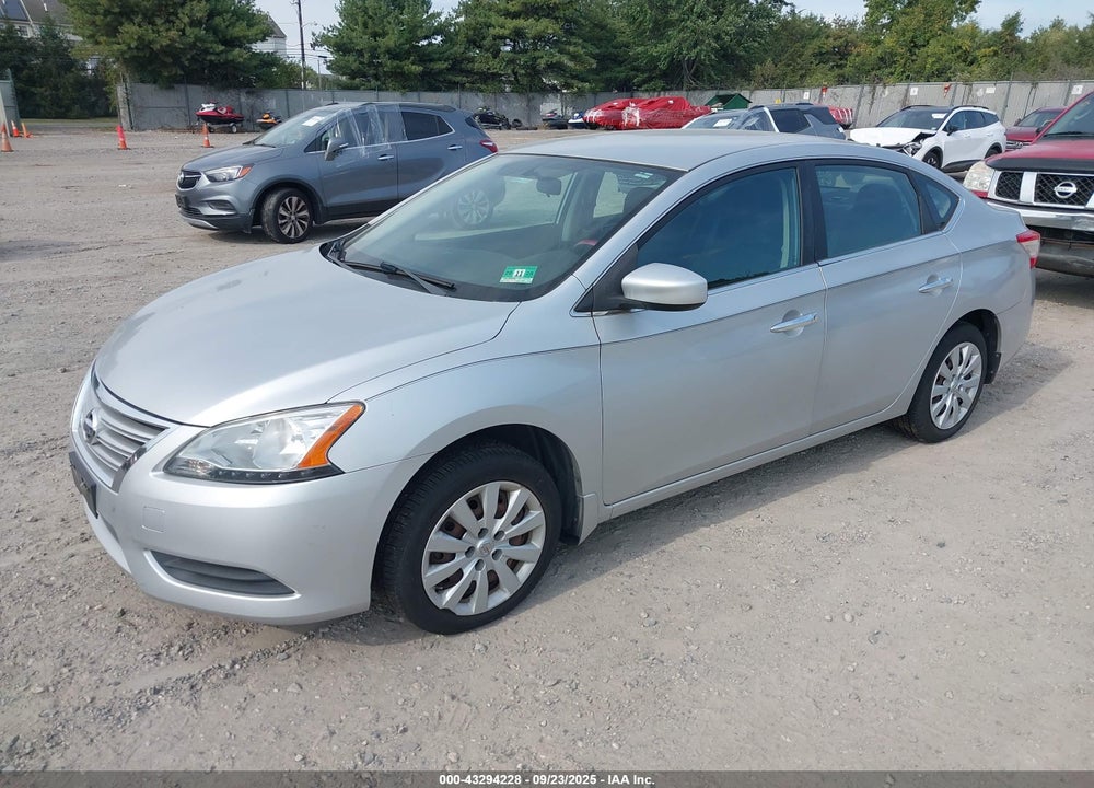 2014 NISSAN SENTRA VIN: 3N1AB7AP5EY301317