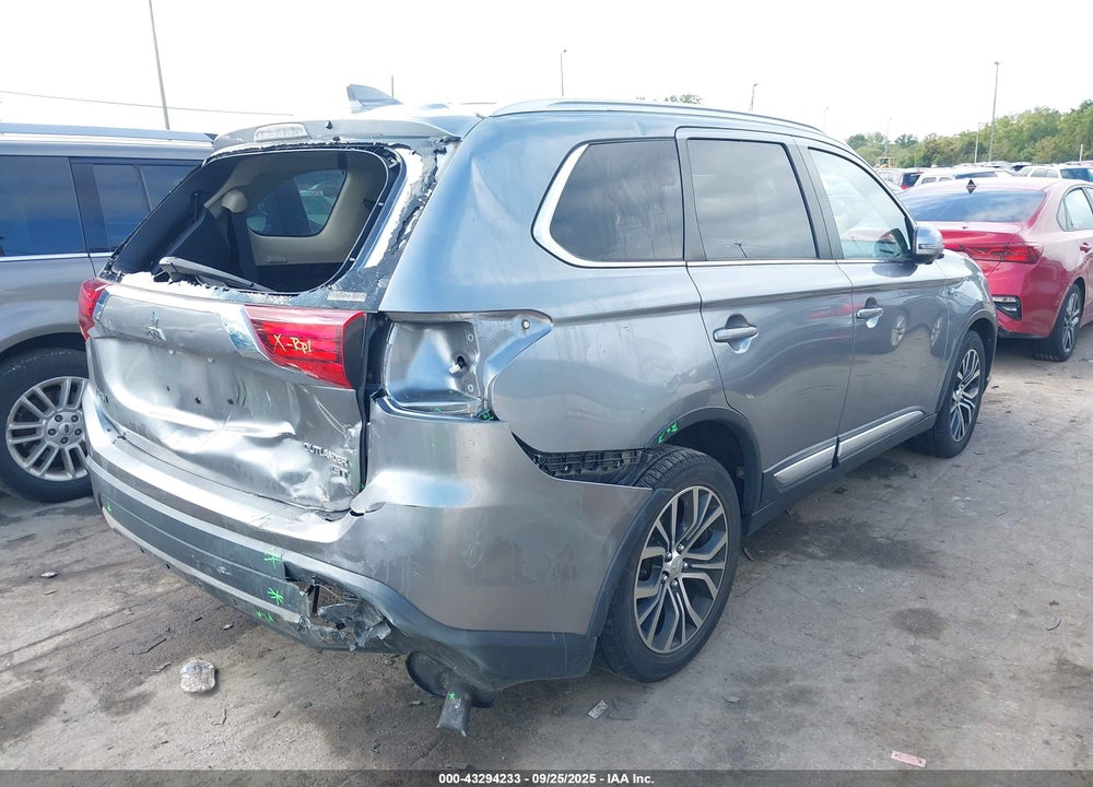 2018 MITSUBISHI OUTLANDER VIN: JA4JZ4AX7JZ001165