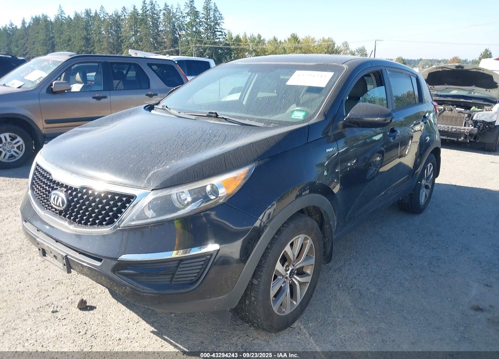 2014 KIA SPORTAGE LX VIN: KNDPBCAC6E7550515