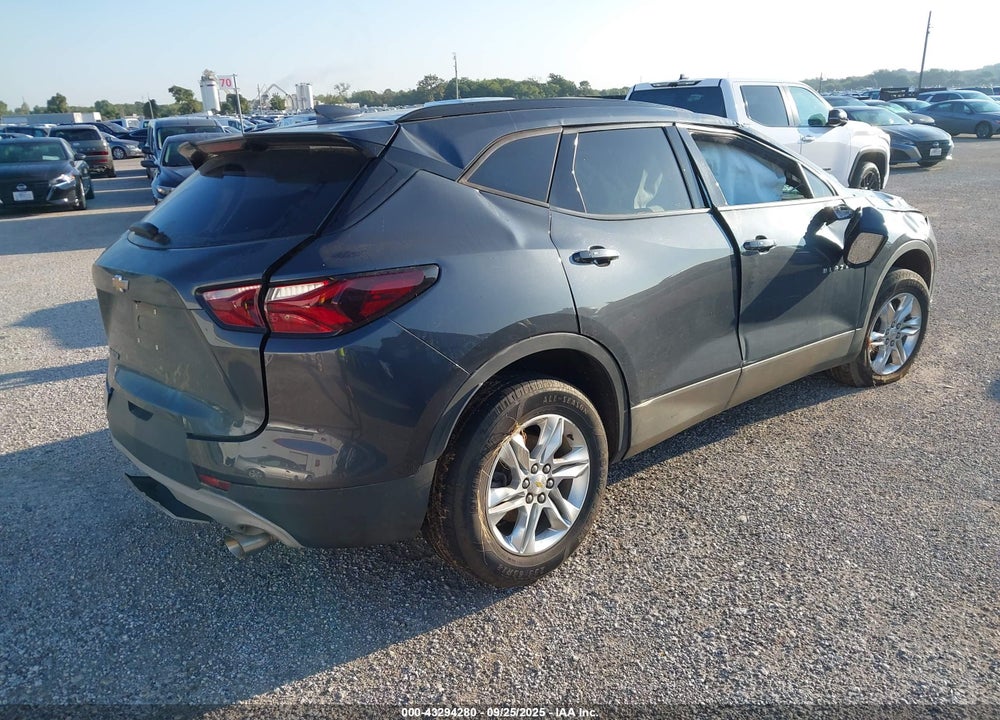 2022 CHEVROLET BLAZER VIN: 3GNKBCR4XNS156533