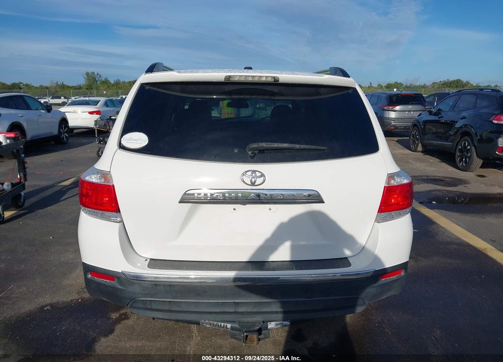 2012 TOYOTA HIGHLANDER VIN: 5TDYK3EH3CS070719