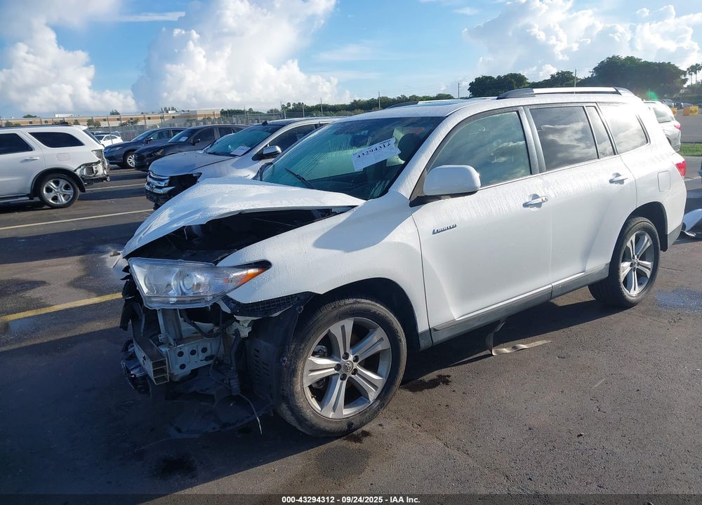 2012 TOYOTA HIGHLANDER VIN: 5TDYK3EH3CS070719