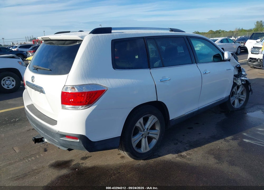 2012 TOYOTA HIGHLANDER VIN: 5TDYK3EH3CS070719