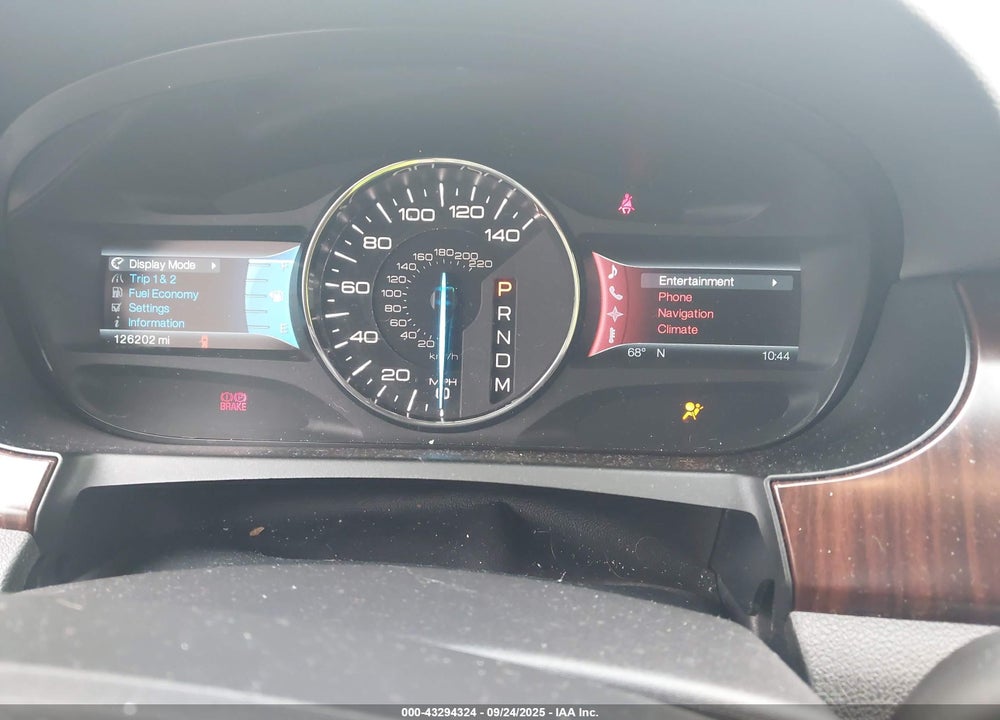 2011 FORD EDGE LIMITED VIN: 2FMDK4KC8BBA60034