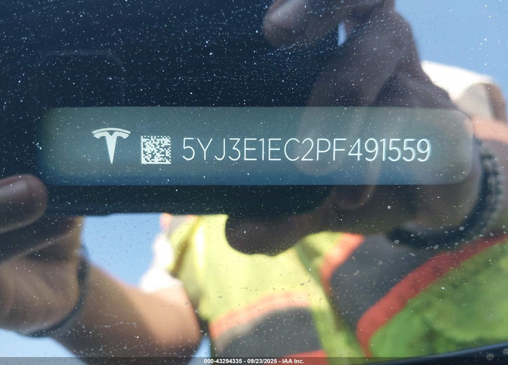 2023 TESLA MODEL 3 PERFORMANCE DUAL MOTOR ALL-WHEEL DRIVE VIN: 5YJ3E1EC2PF491559