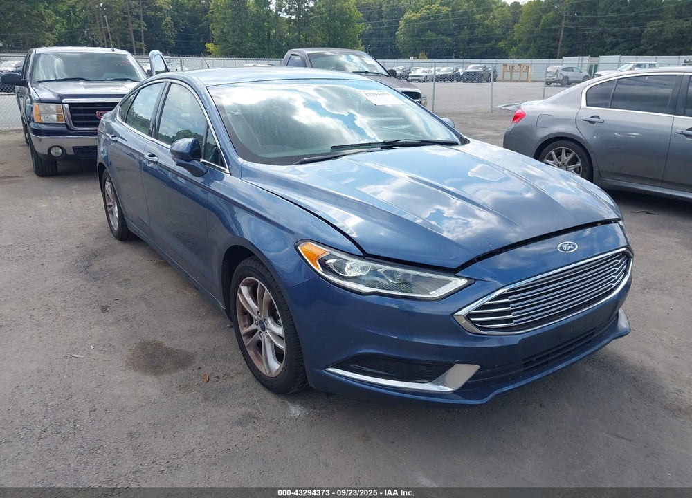 2018 FORD FUSION SE VIN: 3FA6P0HD4JR231231