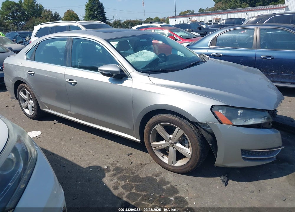 2012 VOLKSWAGEN PASSAT 2.5L SE VIN: 1VWBP7A37CC014788